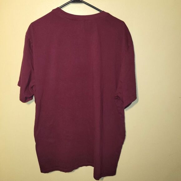 Element Men's Skateboard Burgundy T-Shirt XXL - Picture 3 of 7